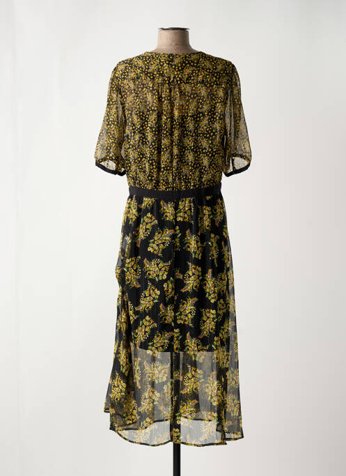 Rochie midi negru ELORA femeie