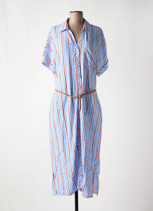 Rochie lungă albastru ELORA femeie