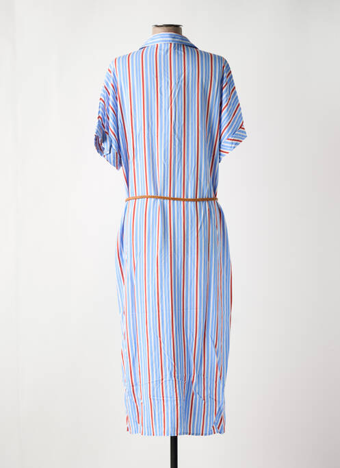 Rochie lungă albastru ELORA femeie