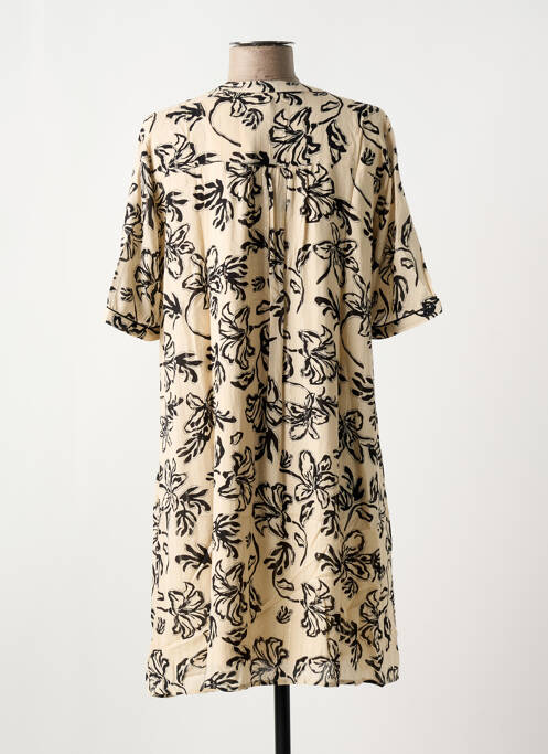 Rochie scurtă bej ELORA femeie