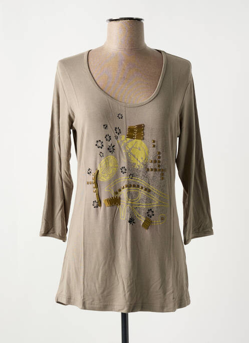 Tricou gri GEORGES FRANCK femeie