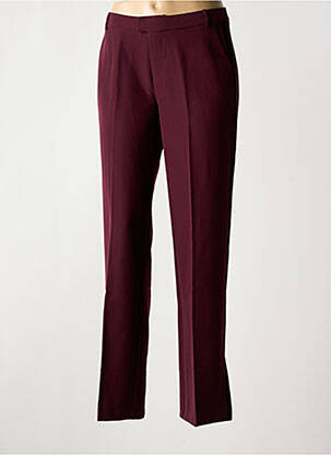 Pantalon drept violet ELORA femeie