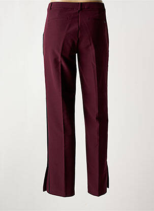 Pantalon drept elasticitate mărime normală violet ELORA femeie