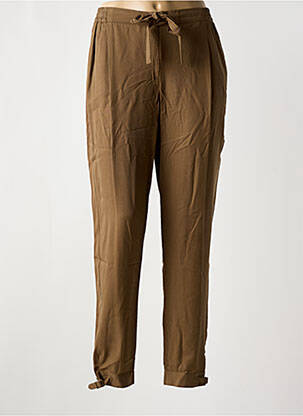 Pantalon drept maro ELORA femeie