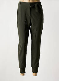 Pantalon slim elasticitate mărime normală verde ELORA femme