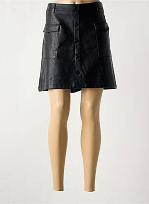 Fustă scurtă negru ELORA femeie