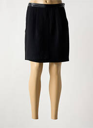 Fustă scurtă buzunare negru ELORA femme