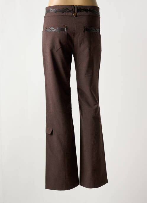 Pantalon drept maro GEORGES FRANCK femeie