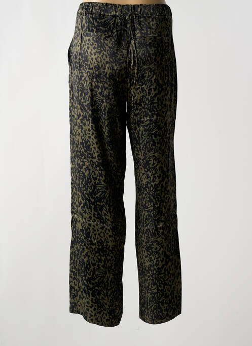 Pantalon larg verde ELORA femeie