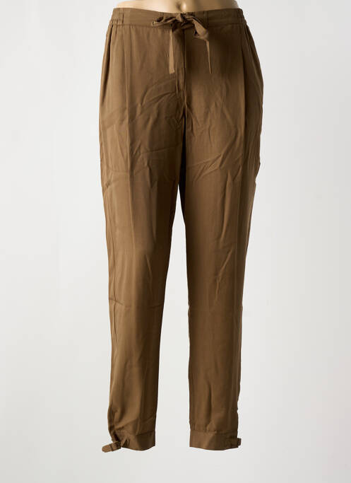 Pantalon drept maro ELORA femeie