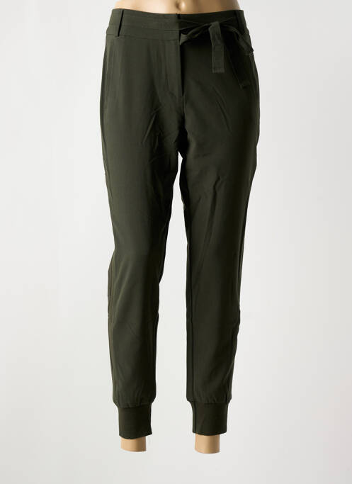 Pantalon slim verde ELORA femeie