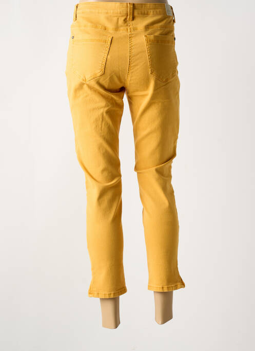 Pantalon 7/8 galben ELORA femeie