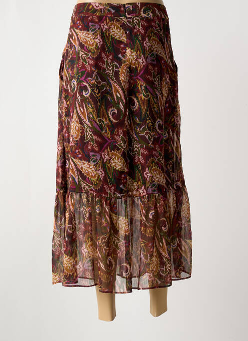 Fustă lungă roșu ELORA femeie