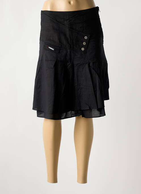 Fustă midi negru ELORA femeie