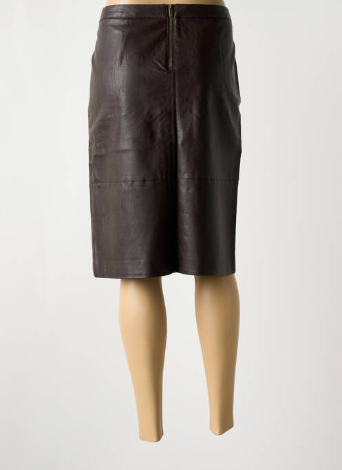 Fustă midi maro ELORA femeie