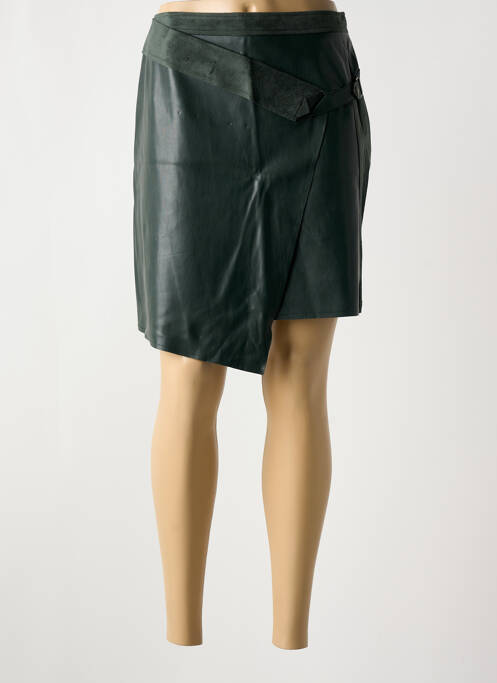 Fustă scurtă verde ELORA femeie