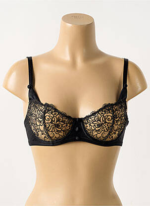 Sutien sutien balconet cu decolteu înalt sutien balconet cu decolteu înalt negru KARL LAGERFELD X AUBADE femeie