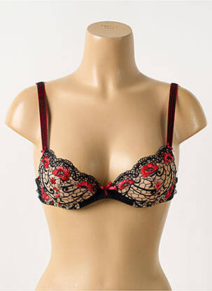 Sutien broderie top sutien modelat roșu AUBADE femeie