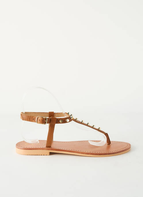 Șlapi maro ELORA femeie