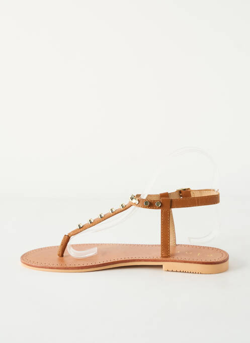 Șlapi maro ELORA femeie