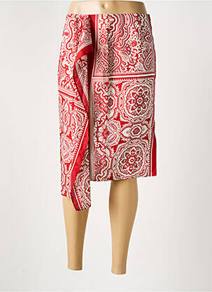 Fustă midi roșu CHLOÉ STORA femeie