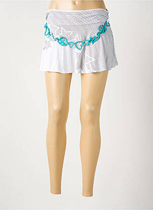 Fustă mini alb GALLIANO femeie