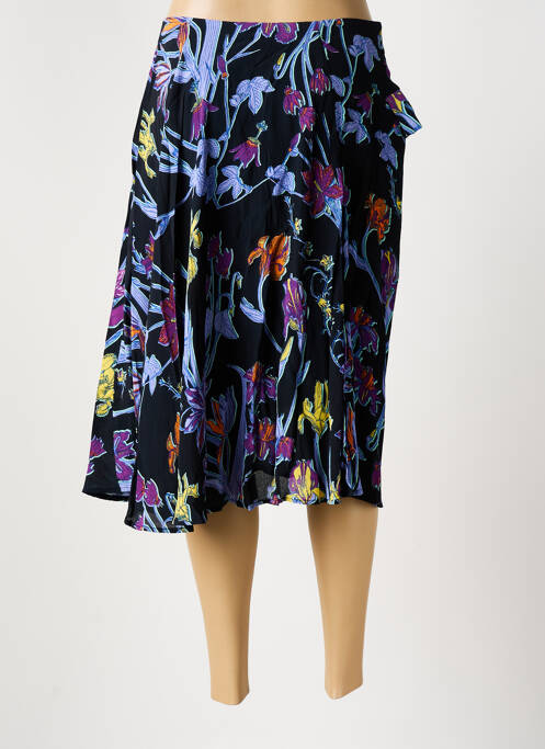 Fustă midi negru ATELIER D femeie