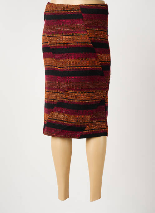 Fustă midi portocaliu MANIGANCE femeie