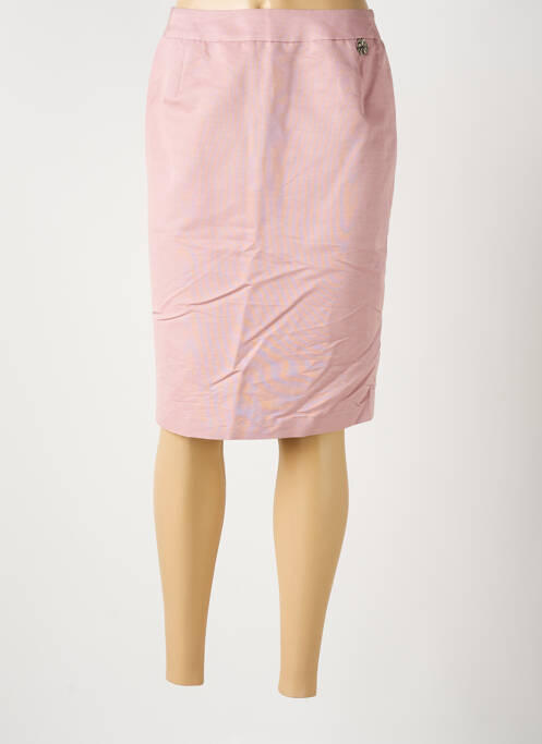 Fustă midi roz GALLIANO femeie