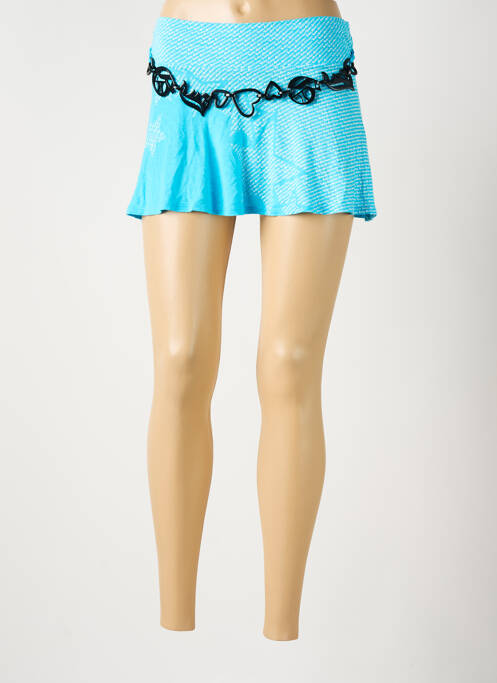 Fustă mini albastru GALLIANO femeie