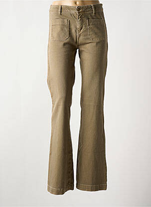 Blugi bootcut maro ACQUAVERDE femeie