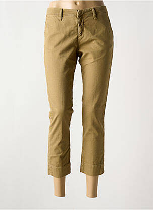 Pantalon chino talie joasă talie joasă maro ACQUAVERDE femeie