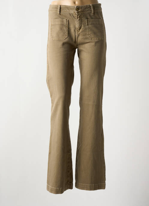 Blugi bootcut maro ACQUAVERDE femeie