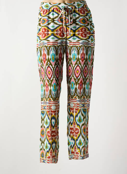Pantalon drept verde DERHY femeie