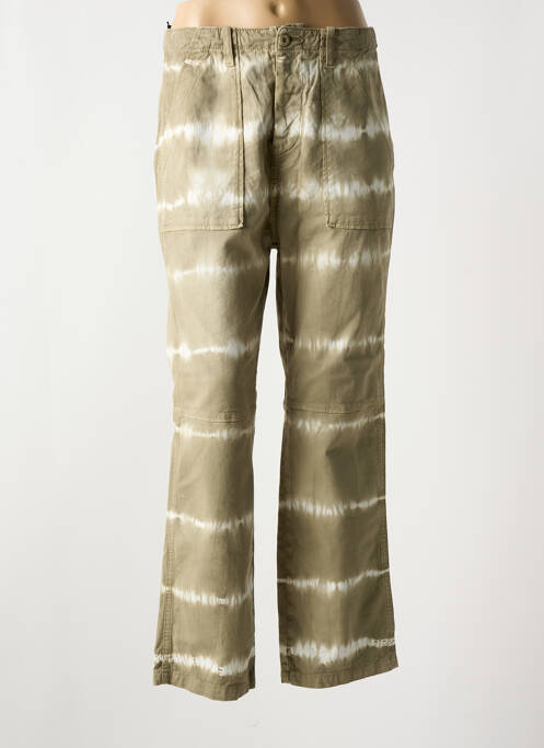 Blugi cu croială dreaptă verde ACQUAVERDE femeie