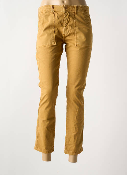 Blugi cu croială slim galben ACQUAVERDE femeie