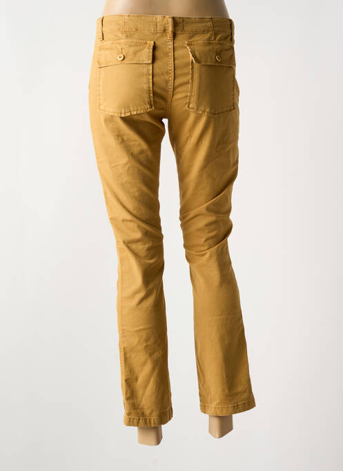 Blugi cu croială slim galben ACQUAVERDE femeie