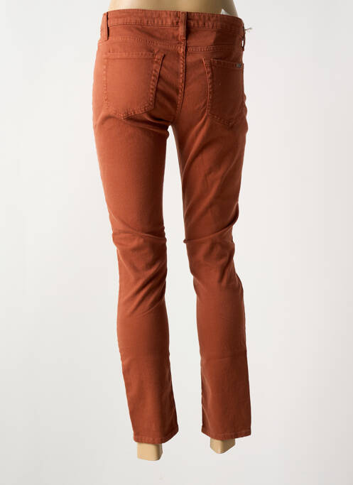 Blugi cu croială slim maro ACQUAVERDE femeie