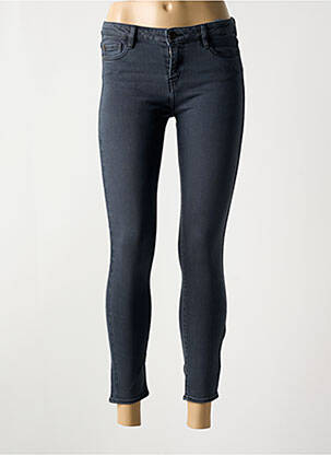 Blugi skinny elasticitate talie joasă negru ACQUAVERDE femeie