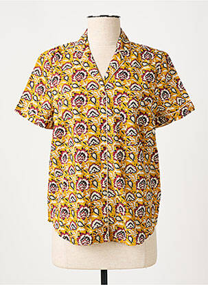 Cămașă galben CYRILLUS femeie