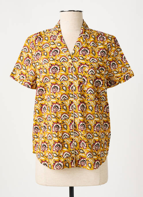 Cămașă galben CYRILLUS femeie