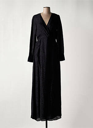 Rochie lungă mâneci lungi mâneci lungi negru SCOTCH & SODA femeie