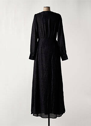 Rochie lungă mâneci lungi mâneci lungi negru SCOTCH & SODA femeie