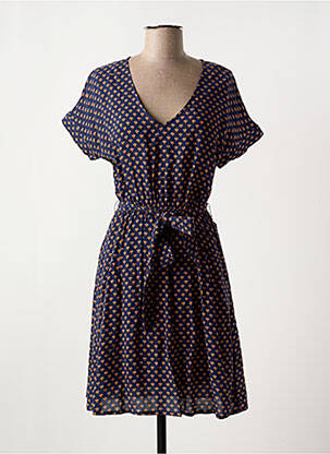 Rochie midi albastru CYRILLUS femeie