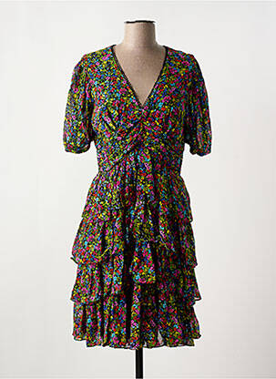 Rochie midi negru DERHY femeie