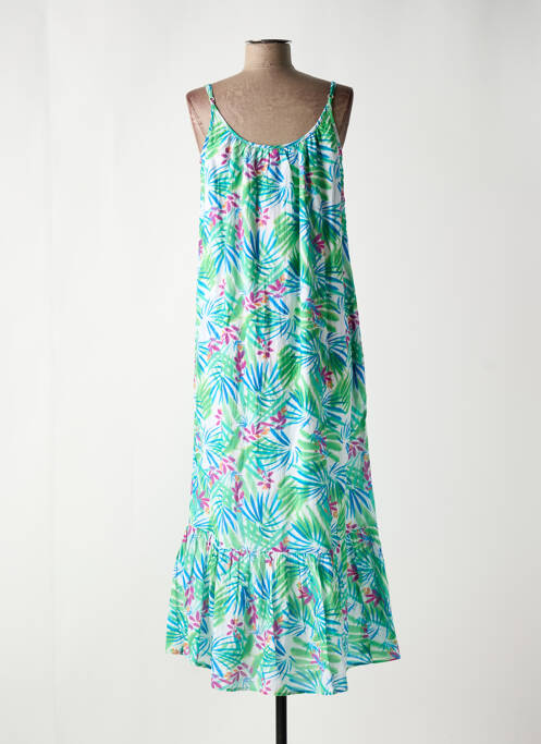 Rochie lungă verde CYRILLUS femeie