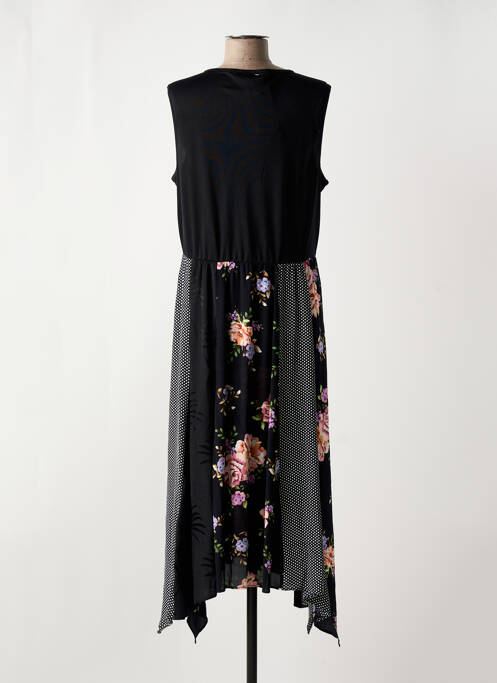 Rochie lungă negru DERHY femeie