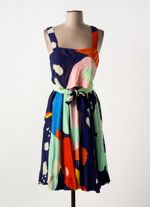 Rochie midi albastru DERHY femeie