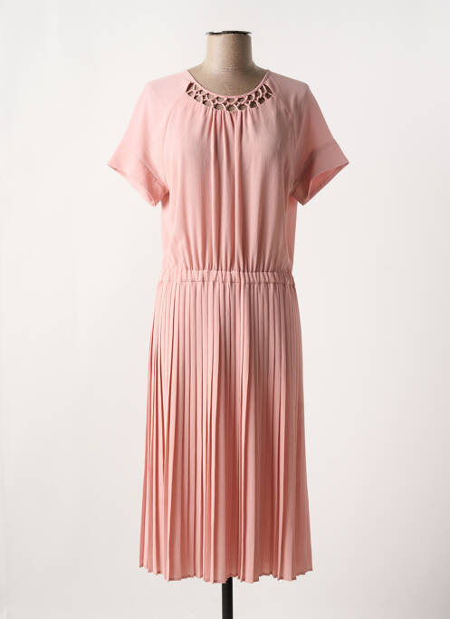 Rochie midi roz GERARD DAREL femeie