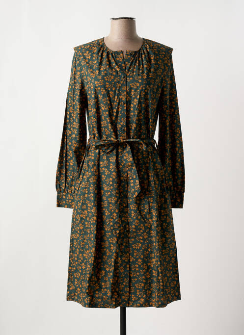 Rochie scurtă verde CYRILLUS femeie